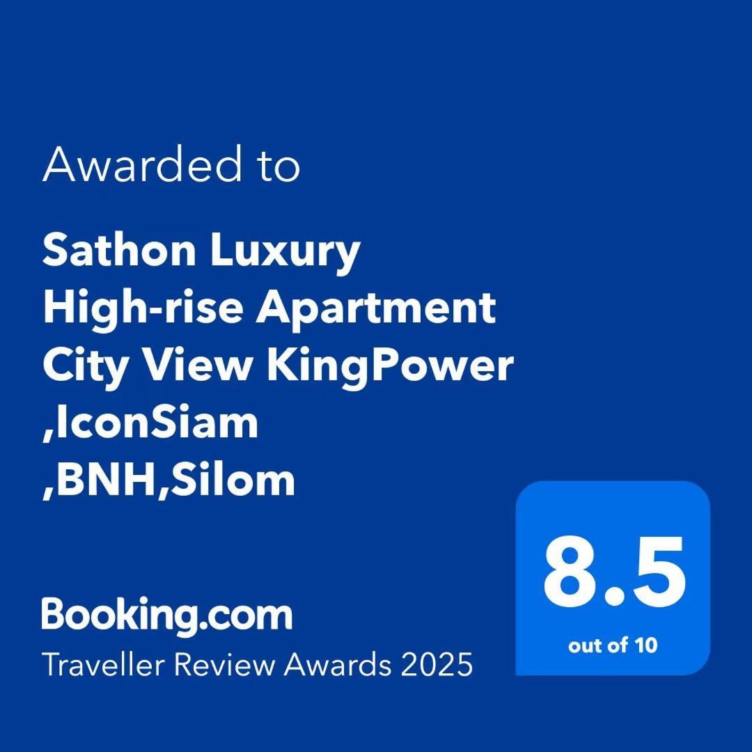 Sathon Luxury High-Rise Apartment City View Kingpower ,Iconsiam ,Bnh,Silom Bangkok Kültér fotó